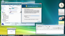 Screenshot von Windows Vista