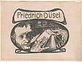 Exlibris Friedrich Düsel