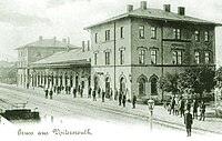 Bahnhof Voitersreuth (um 1900)