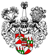 Wappen der Grafen von Lerchenfeld von 1698