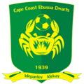 Logo des ghanaischen Fußballvereins Ebusua Dwarfs FC aus Cape Coast