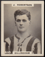 Footballer Jock Robertson