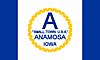 Flag of Anamosa, Iowa