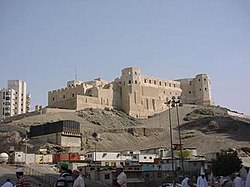 Fort on top of a hill