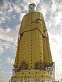 Giant standing Buddha (under construction in the first picture)