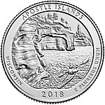 Apostle Islands National Lakeshore quarter