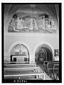 Lower church, interior including grotto on the right