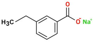 Natria 3-etilbenzoato