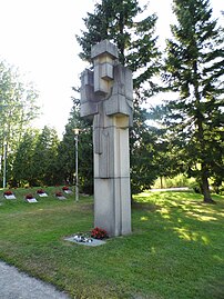 Rauhan kellot sankarimuistomerkki, 1963, Imatra.