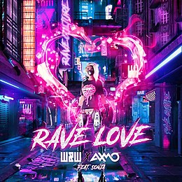 Singlen ”Rave Love” kansikuva