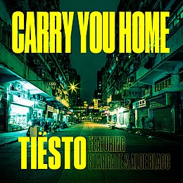 Singlen ”Carry You Home” kansikuva