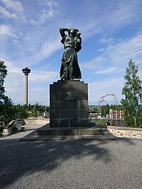 Kurun haaksirikon muistomerkki, 1940, Tampere.