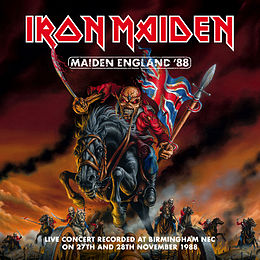 Livealbumin Maiden England ’88 kansikuva