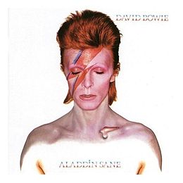 Studioalbumin Aladdin Sane kansikuva