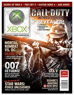 Official Xbox Magazine -lehden UK-painoksen kansi elokuulta 2008.