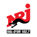 Ancien logo de NRJ Val-d'Or 102,7 du 24 août 2009 au 22 août 2015.