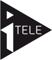 Ancien logo d'ITELE du 12 septembre 2008 au 25 août 2013.