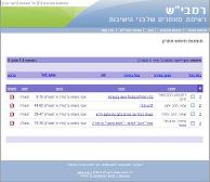 צילום מסך של דף תוצאות חיפוש