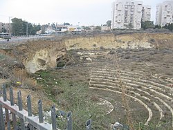 המחצבה שבתמונה בשכונה ד' בבאר שבע היא "חלון" גאולוגי לקניון שרובו מתחת לפני הקרקע כיום