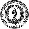 Lambang resmi Greensboro, North Carolina