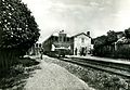 La stazione di Carentino negli anni '60