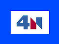 Logo keempat WNBC, dengan corak "N" dan angka 4 (1975-1979) (1976-1979)