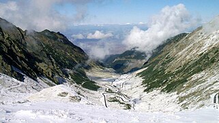 Căldarea Glaciară Bâlea, primăvara