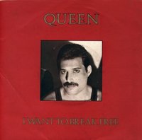 Обложка сингла Queen «I Want to Break Free» (1984)