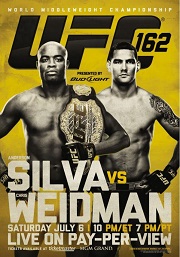 Постер UFC 162: Сильва - Вайдмэн