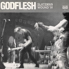 Обложка сингла Godflesh «Slateman» (1991)