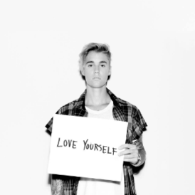 Обложка сингла Джастина Бибера «Love Yourself» (2015)