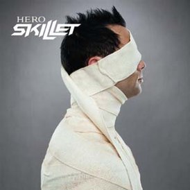 Обложка сингла Skillet «Hero» (2009)