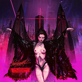 Обложка альбома Perturbator «The Uncanny Valley» (2016)