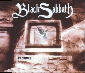 Обложка сингла Black Sabbath «TV Crimes» (1998)