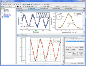 Скриншот программы MagicPlot