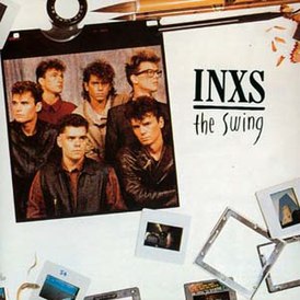 Обложка альбома INXS «The Swing» (1984)