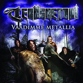 Обложка альбома Teräsbetoni «Vaadimme Metallia» (2006)