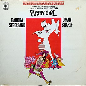 Обложка альбома Барбры Стрейзанд «Funny Girl» (1968)