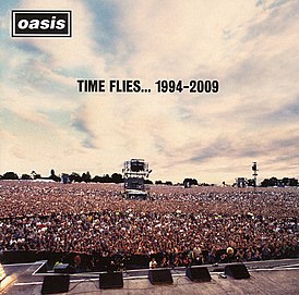 Обложка альбома Oasis «Time Flies… 1994–2009» (2010)