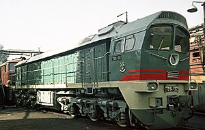 ТЭ114-0002 на заводе