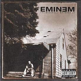 Обложка альбома Эминема «The Marshall Mathers LP» (2000)