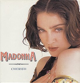 Обложка сингла Мадонны «Cherish» (1989)