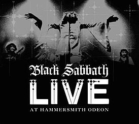 Обложка альбома Black Sabbath «Live at Hammersmith Odeon» (1987)