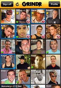 Скриншот программы Grindr