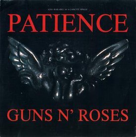 Обложка сингла Guns N’ Roses «Patience» (1989)