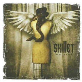 Обложка альбома Skillet «Collide» (2003)