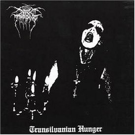 Обложка альбома Darkthrone «Transilvanian Hunger» (1994)