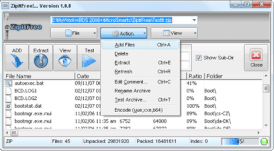 Скриншот программы ZipItFree