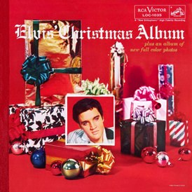 Обложка альбома Элвиса Пресли «Elvis’ Christmas Album» (1957)