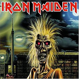 Обложка альбома Iron Maiden «Iron Maiden» (1980)